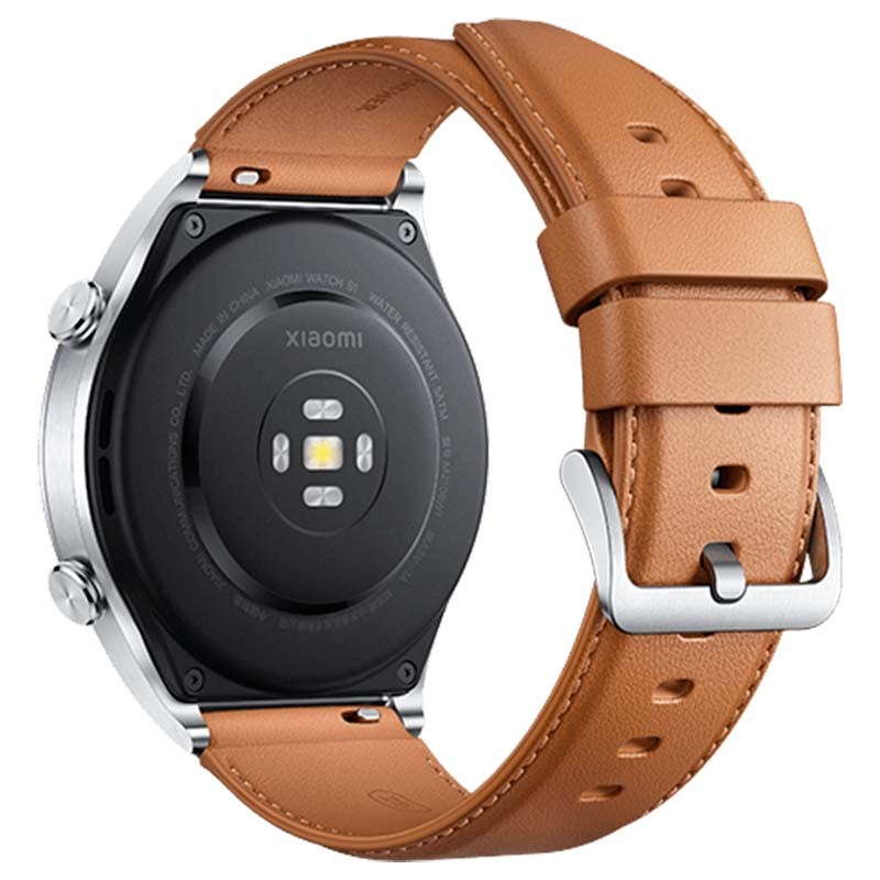 Correa Cuero marron smartwatch 22 mm universal 
