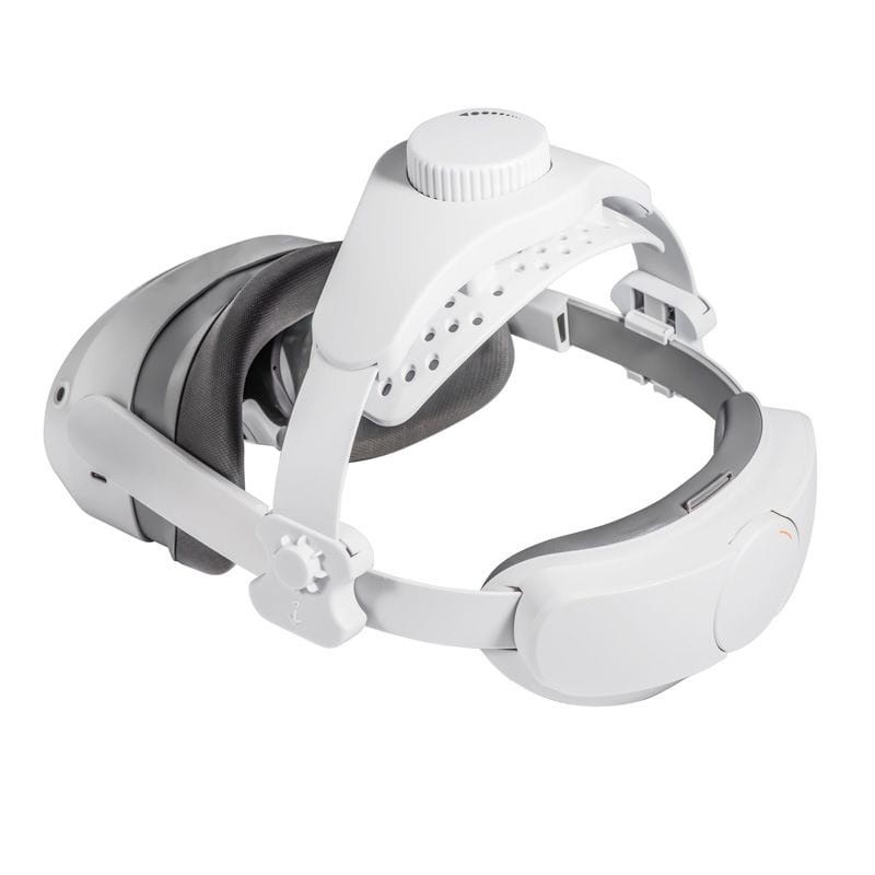 Correa DEVASO Ajustable para Meta Quest 3S, 3, 2, Pro, Pico 4, Pico 4 Pro Blanco - Accesorios para gafas VR - Ítem1