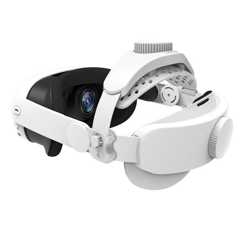 Correa DEVASO Ajustable para Meta Quest 3S, 3, 2, Pro, Pico 4, Pico 4 Pro Blanco - Accesorios para gafas VR - Ítem3