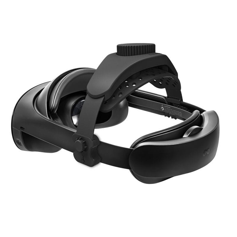 Correia DEVASO Ajustável para Meta Quest 3S, 3, 2, Pro, Pico 4, Pico 4 Pro Preto - Acessórios para óculos de realidade virtual - Item1