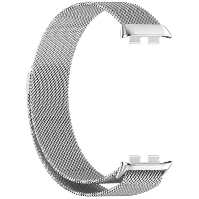 Correa milanesa magnética plata para Huawei Band 9 - Ítem2