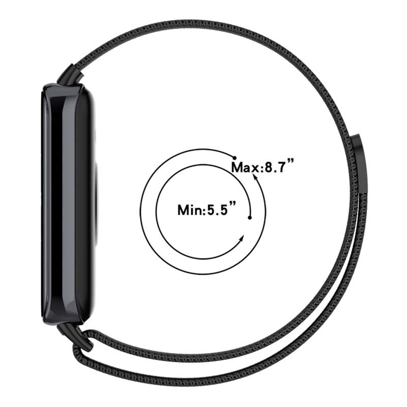 Correa milanesa magnética rosa para Huawei Band 9 - Ítem4