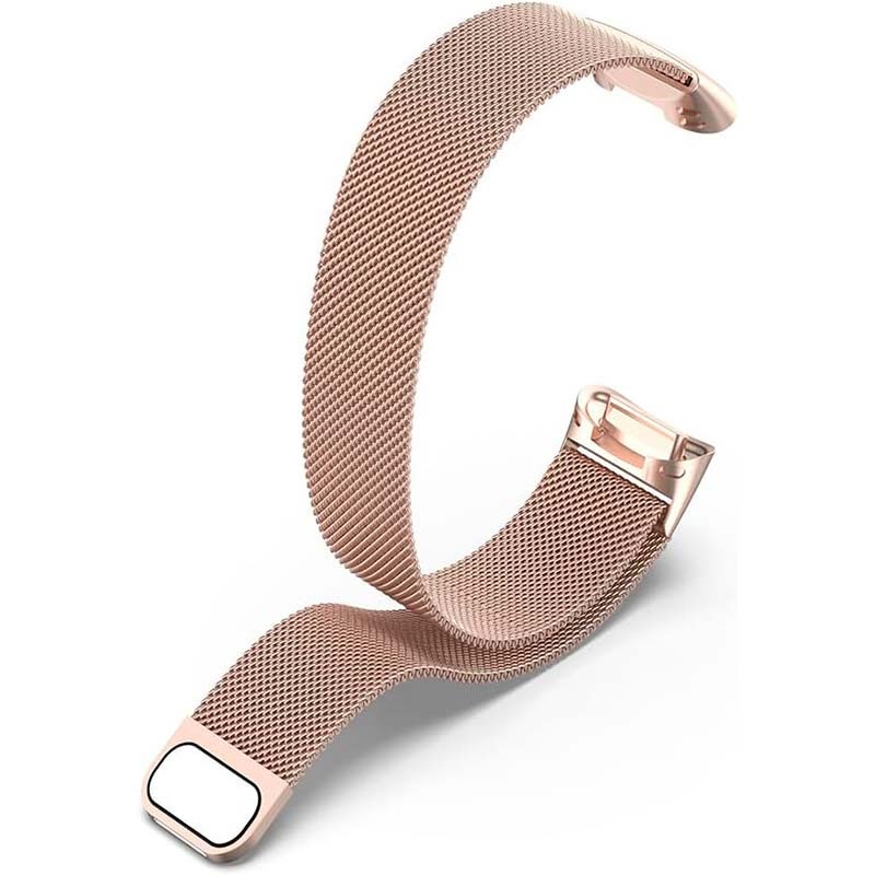 Bracelet milanais magnétique champagne pour Fitbit Charge 6 - Ítem4