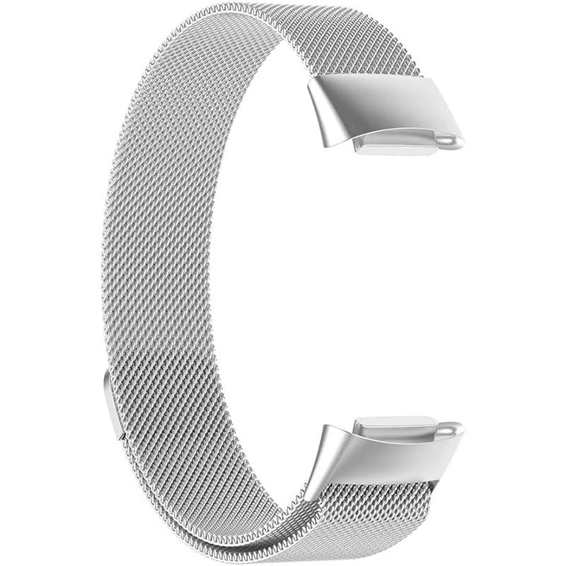 Correa milanesa magnética plata para Fitbit Charge 6 - Ítem3