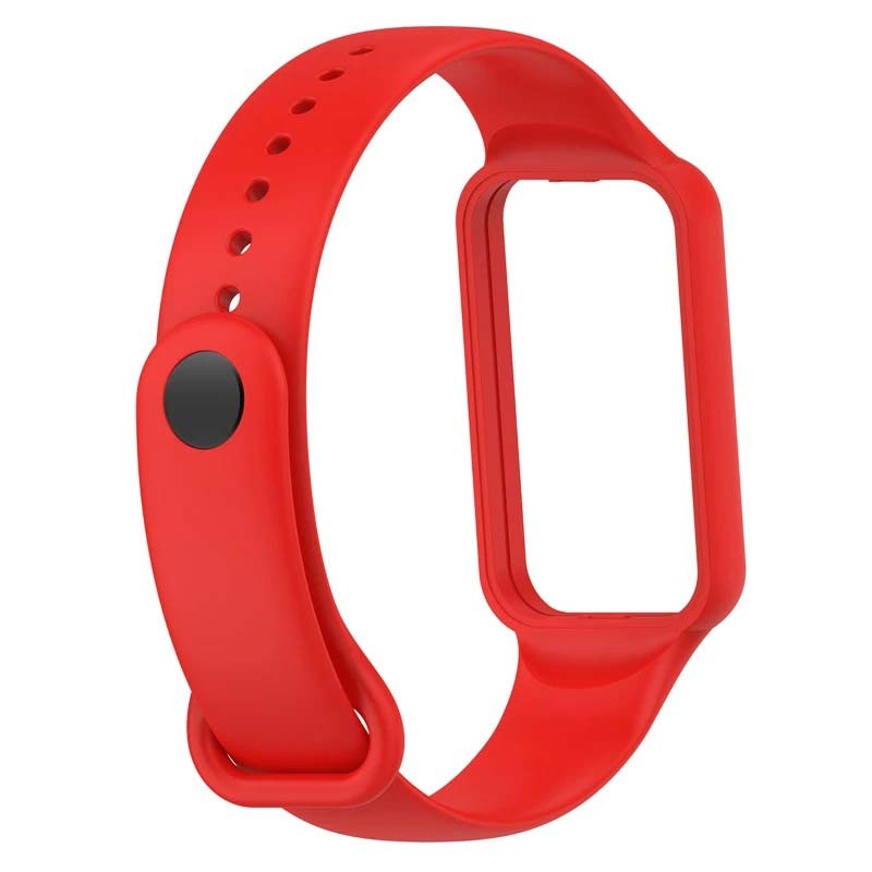 Bracelet en silicone rouge pour Amazfit Band 7 - Ítem2