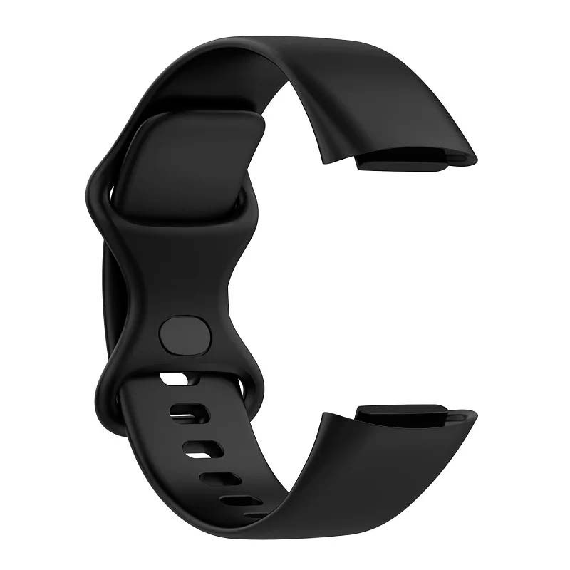 Bracelet en silicone noire pour Fitbit Charge 6 - Ítem3