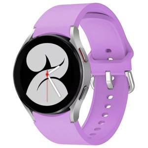 Bracelet en silicone pourpre pour Samsung Galaxy Watch