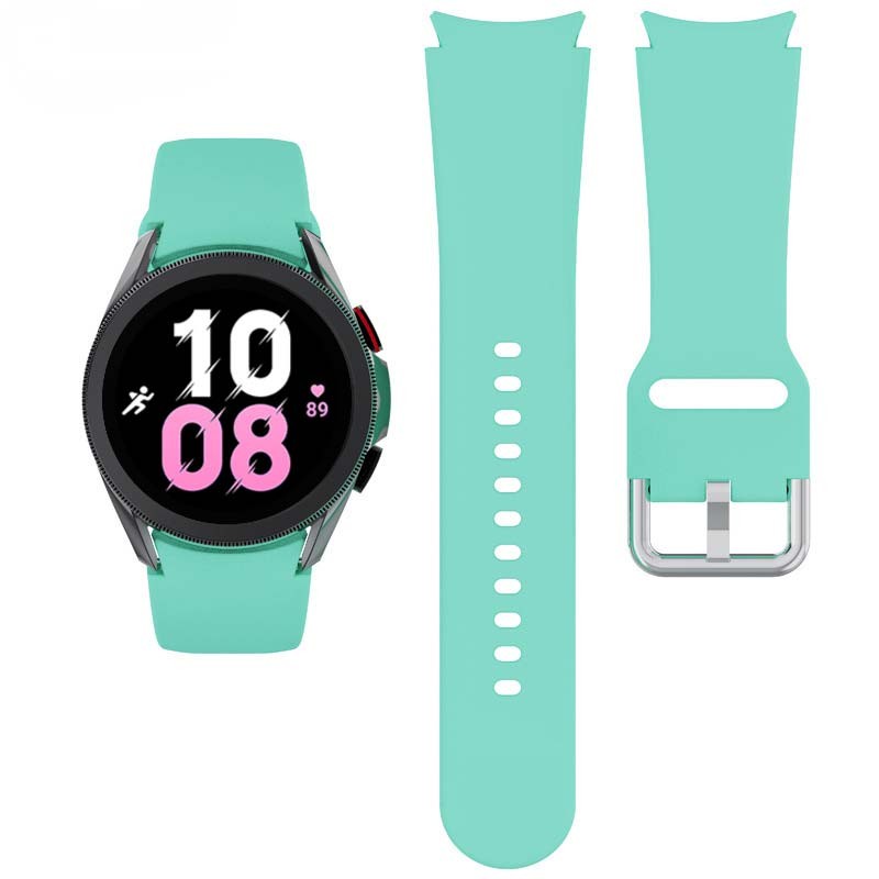 Pulseira de silicone turquesa para Samsung Galaxy Watch - Item1