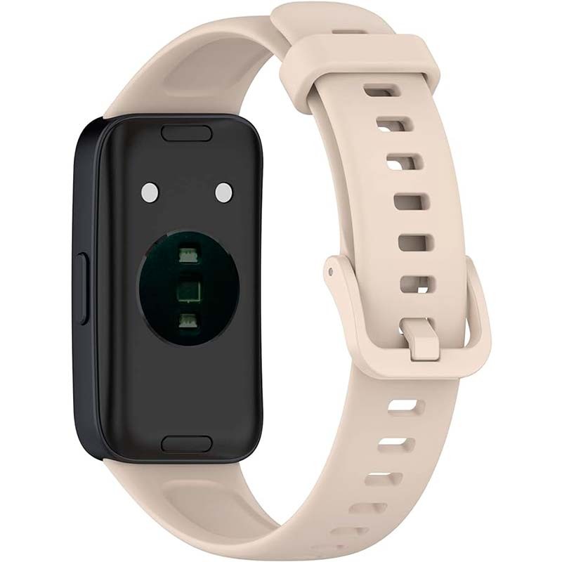 Correa de silicona compatible con Huawei Band 9 en color Marfil - Ítem1