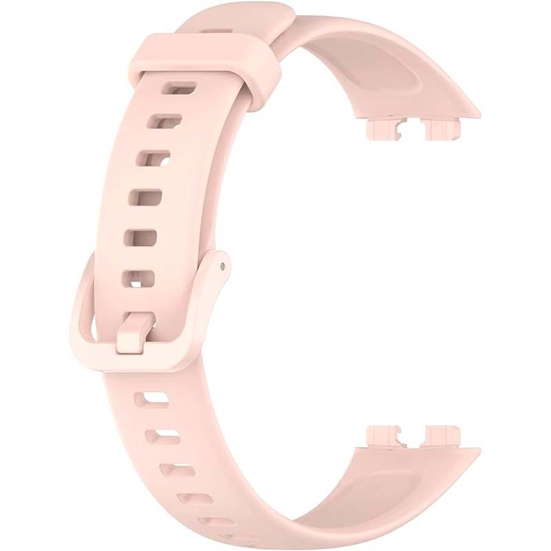 Correa de silicona compatible con Huawei Band 9 en color Rosa - Ítem2