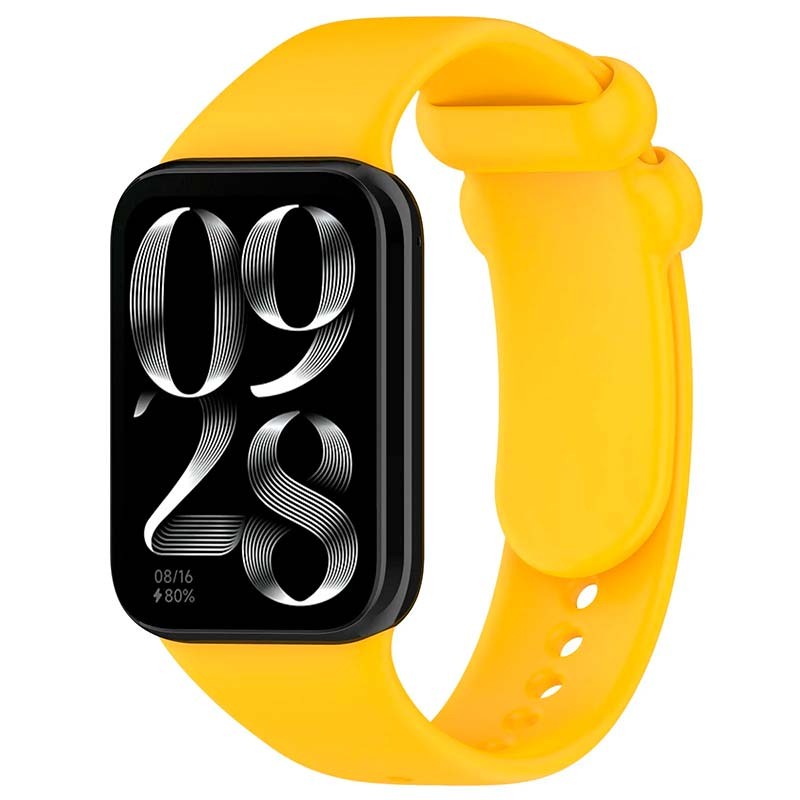 Pulseira Xiaomi Mi Smart Band 9 Pro / Band 8 Pro / Redmi Watch 4 / Redmi Watch 5 Silicone Amarelo - Item