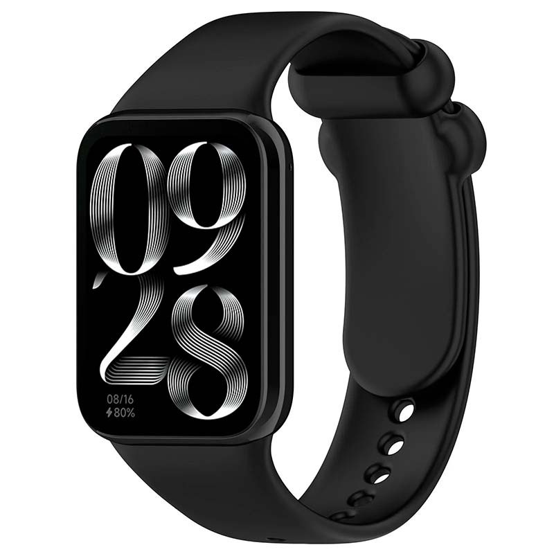 Pulseira Xiaomi Mi Smart Band 9 Pro / Band 8 Pro / Redmi Watch 4 / Redmi Watch 5 Silicone Preto - Item