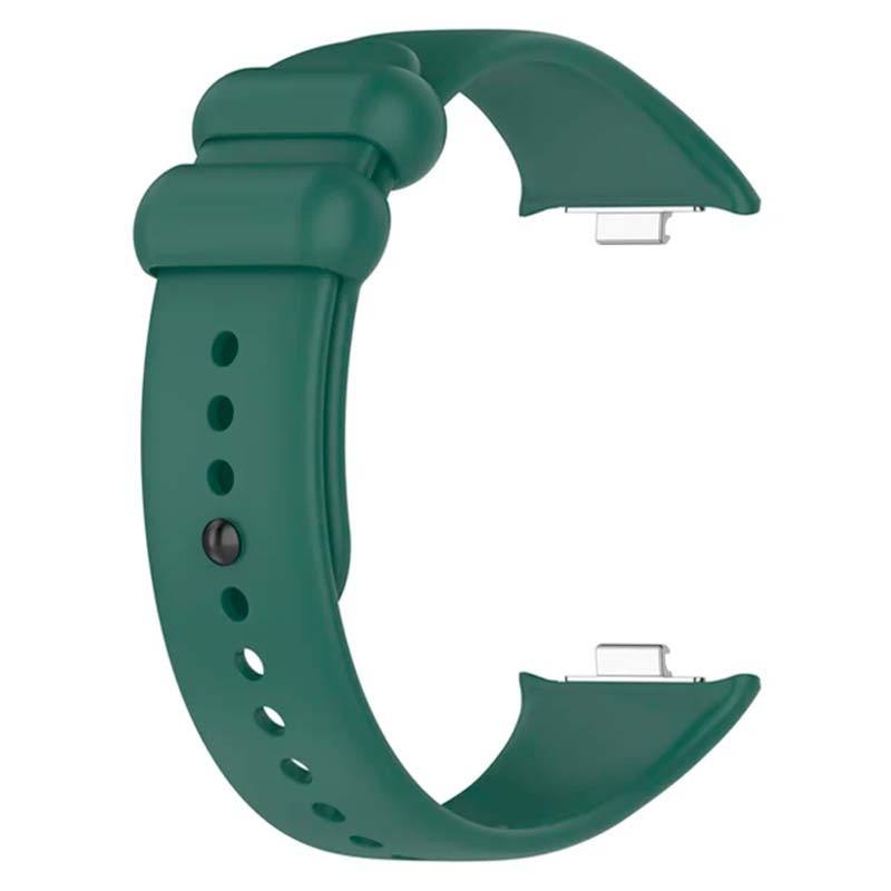 Pulseira Xiaomi Mi Smart Band 9 Pro / Band 8 Pro / Redmi Watch 4 / Redmi Watch 5 Silicone Verde Escuro - Item1