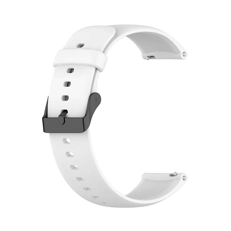 Bracelet en silicone blanche pour Realme Watch 3 - Ítem2