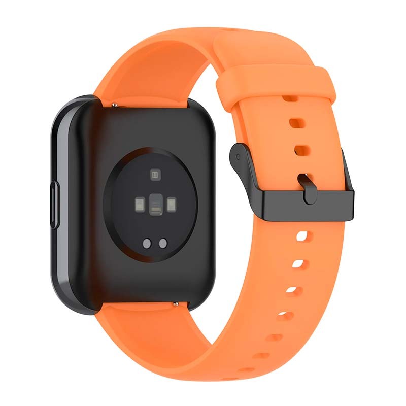 Bracelet en silicone orange pour Realme Watch 3 - Ítem1