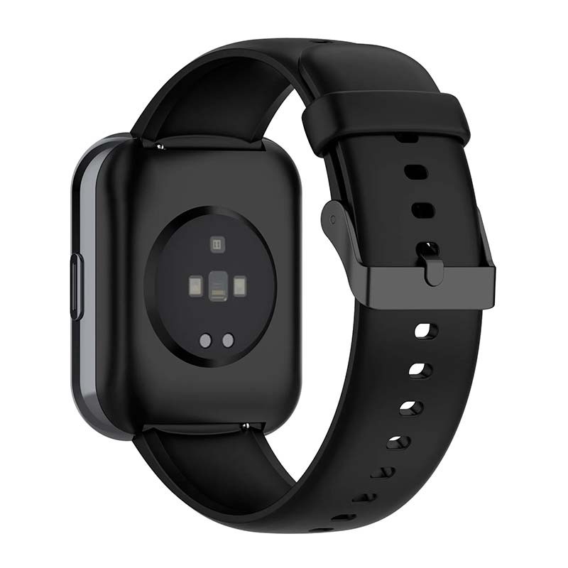 Bracelet en silicone noire pour Realme Watch 3 - Ítem1