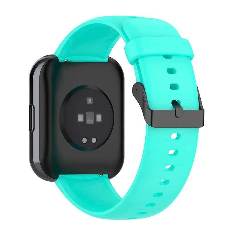 Bracelet en silicone turquoise pour Realme Watch 3 - Ítem1