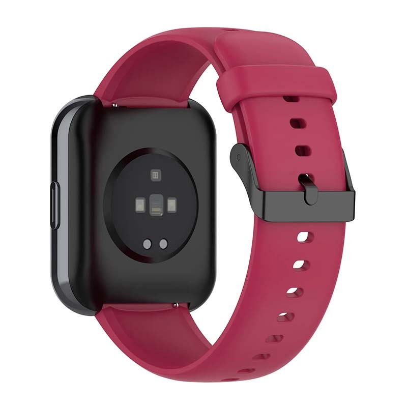 Bracelet en silicone bourgogne pour Realme Watch 3 - Ítem1