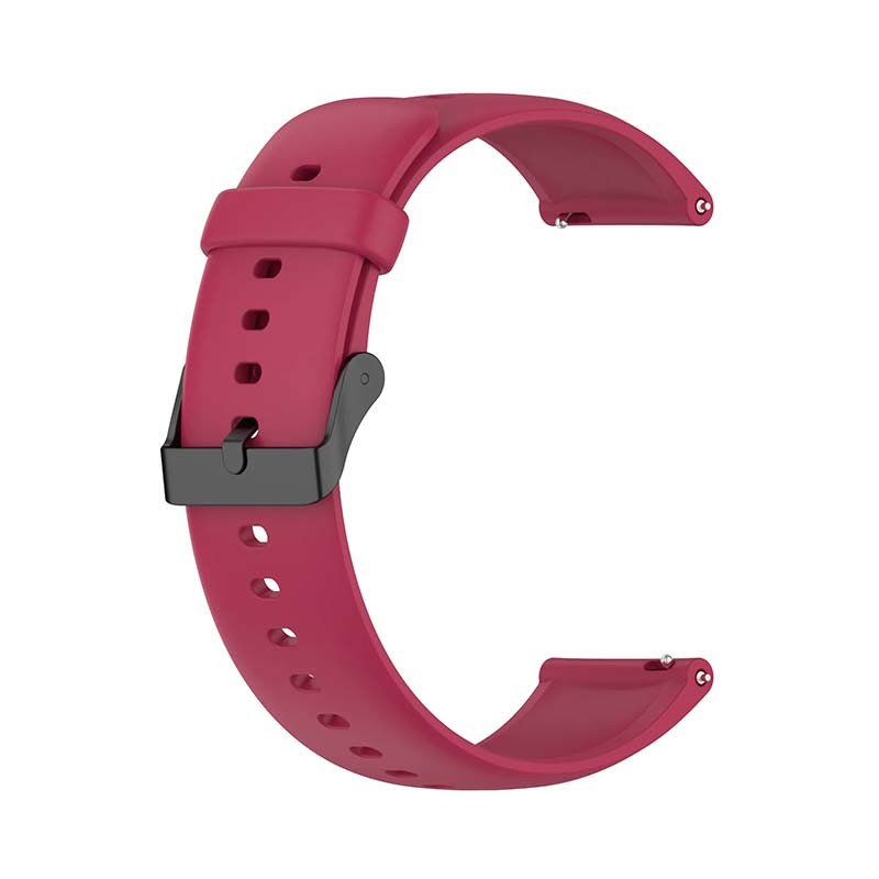 Bracelet en silicone bourgogne pour Realme Watch 3 - Ítem2