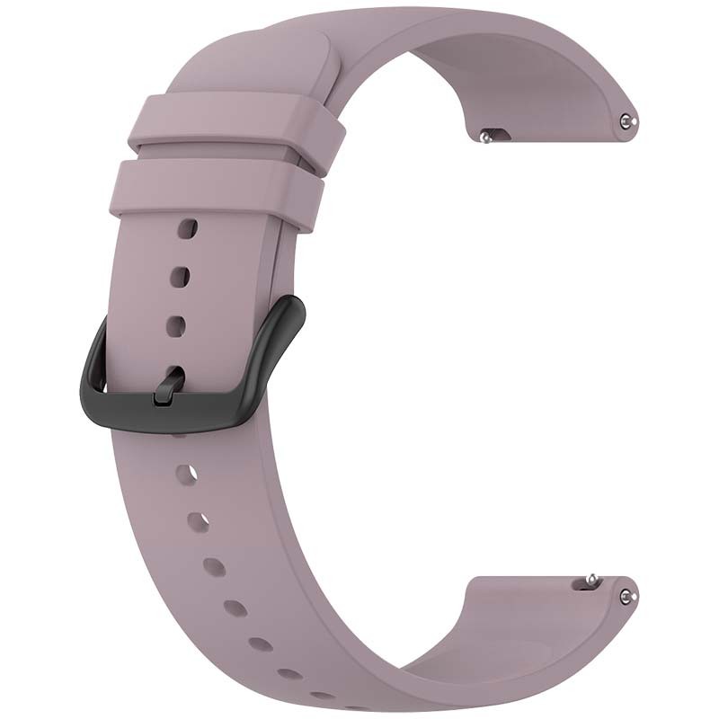 Correa de silicona violeta universal de 22mm para smartwatch - Ítem2