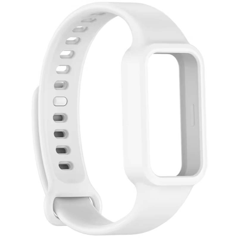 Pulseira de silicone Xiaomi Mi Smart Band 9 Active / Redmi Smart Band 3 Branco - Item