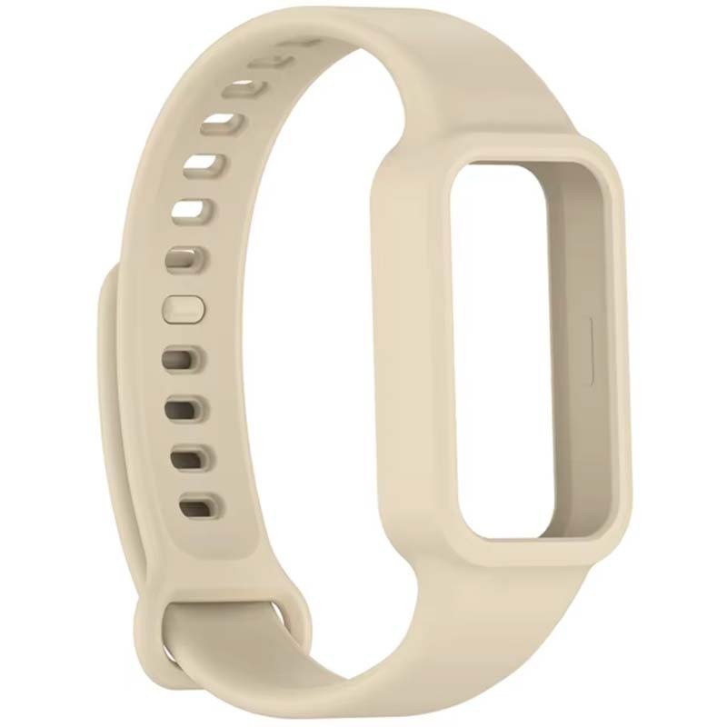 Pulseira de silicone Xiaomi Mi Smart Band 9 Active / Redmi Smart Band 3 Marfim - Item