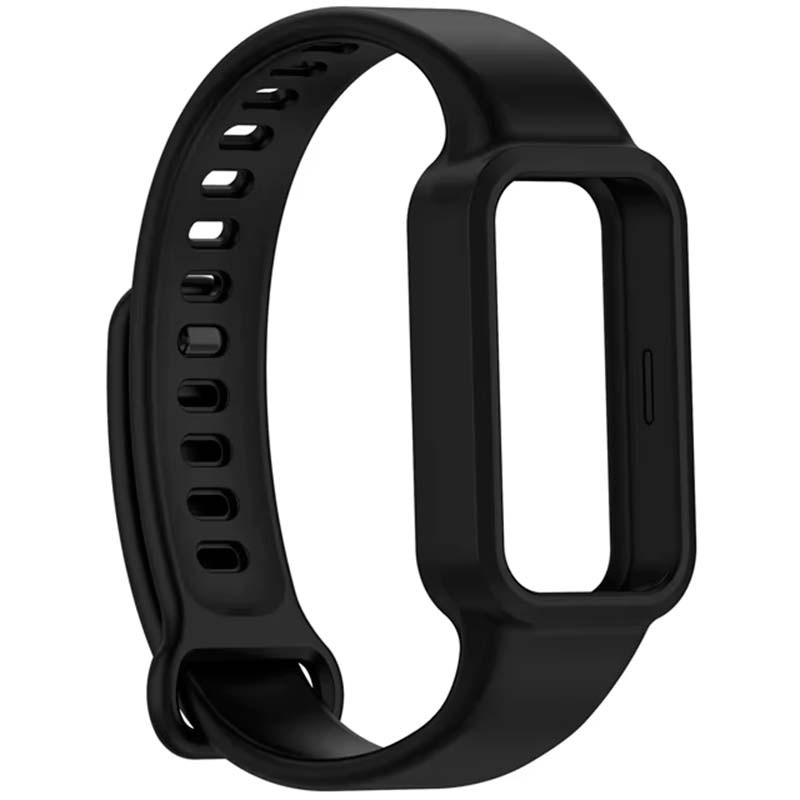 Pulseira de silicone Xiaomi Mi Smart Band 9 Active / Redmi Smart Band 3 Preto - Item