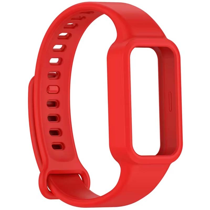 Pulseira de silicone Xiaomi Mi Smart Band 9 Active / Redmi Smart Band 3 Vermelho - Item