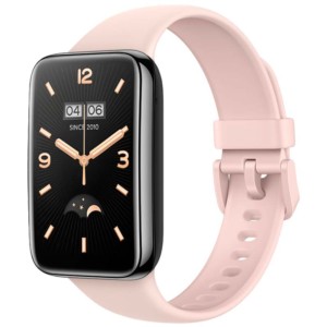 Correa de silicona compatible con Xiaomi Smart Band 7 Pro en color Rosa