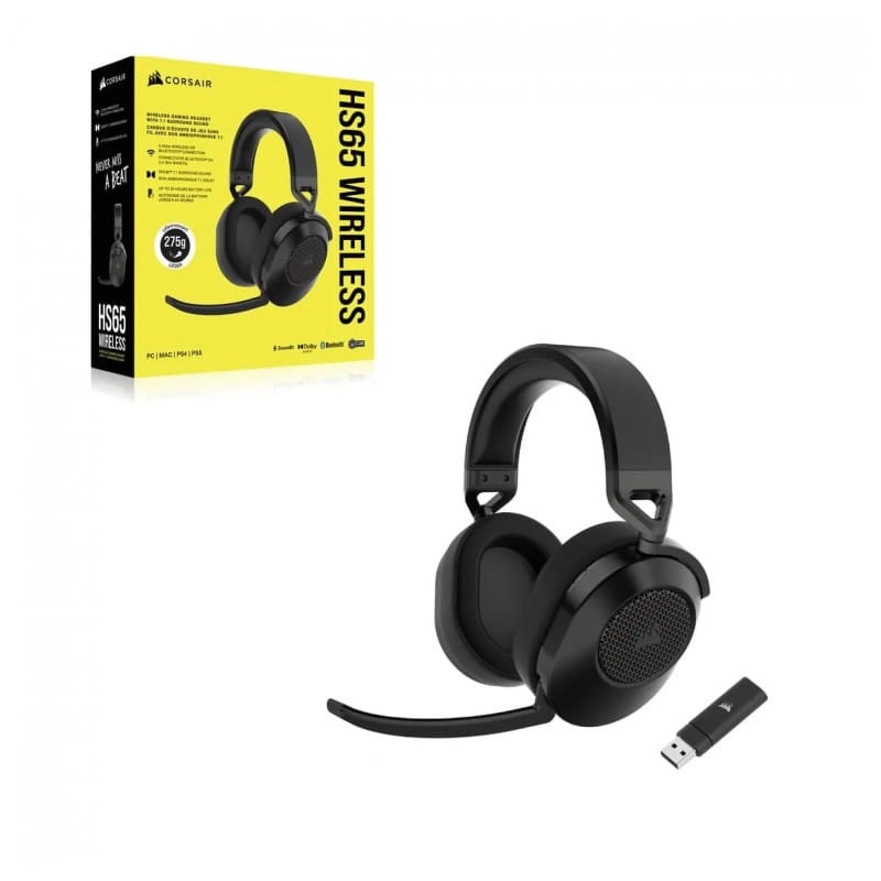 Corsair HS65 Negro - Auriculares Inalámbricos - Ítem7