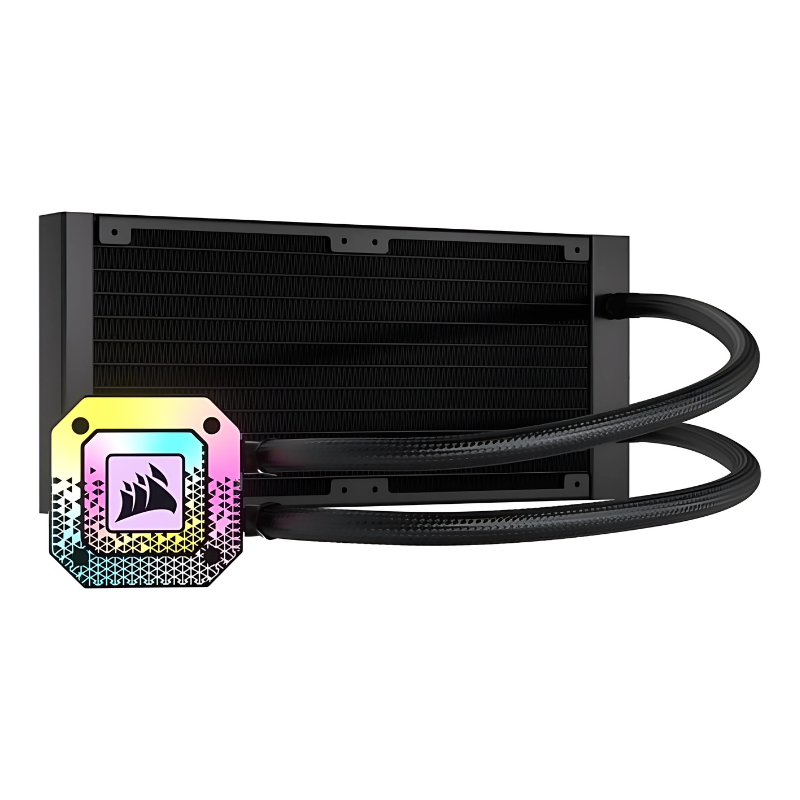 Corsair iCUE H100i ELITE CAPELLIX XT Negro - Sistema de refrigeración líquida - Ítem1