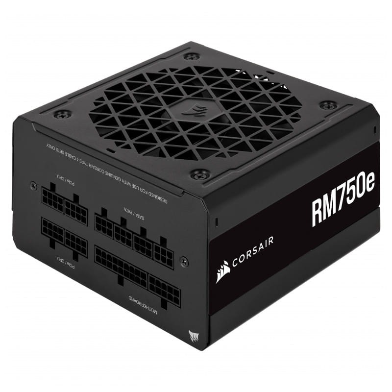 Fonte de alimentação Corsair RM750e 750W ATX de 24 pinos Preto - Item1