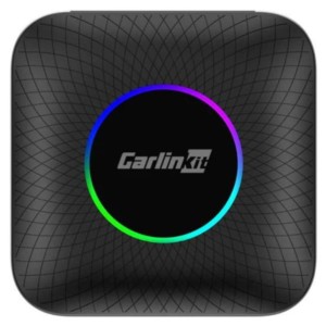 Carlinkit CPC200-TBOX LED 8GB/128GB 4G LTE - Internet AI Box - compatível com CarPlay e Android Auto