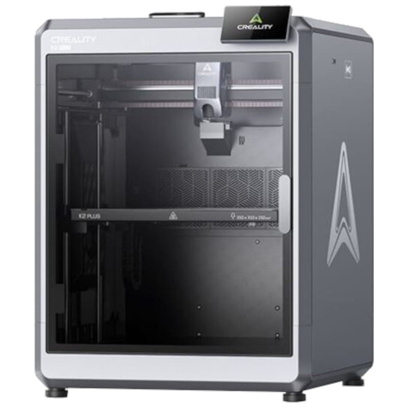 Creality K2 Plus - Multifilamento de tamanho grande até 4 CFS (16 cores) - Alta velocidade 600mm/s, Tamanho de impressão 350x350x350mm - Impressora 3D FDM - Item