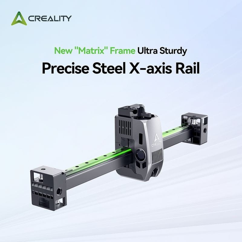 Creality K2 Plus - Multifilamento de tamanho grande até 4 CFS (16 cores) - Alta velocidade 600mm/s, Tamanho de impressão 350x350x350mm - Impressora 3D FDM - Item2