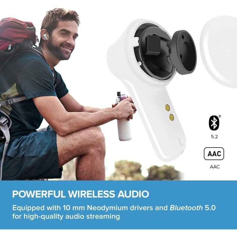 Creative Labs Creative Zen Air Quad Bluetooth Microphones Branco - Auscultadores sem fios - Item5