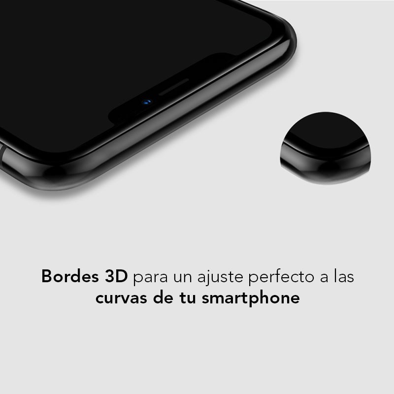 Comprar Protector de cristal templado iPhone XS Max Full Screen 3D -  PowerPlanetOnline