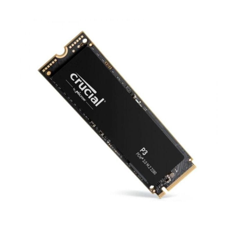 Crucial P3 2 TB NVMe PCIe 3.0 M.2 2280 3D NAND Noir - Disque SSD - Ítem1