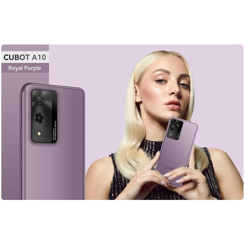 Cubot A10 4GB/128GB Lilás - Telemóvel - Item3