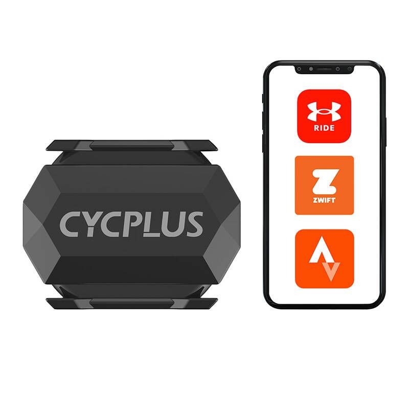 Cycplus C3 Preto - Sensor de velocidade e cadência - Item1