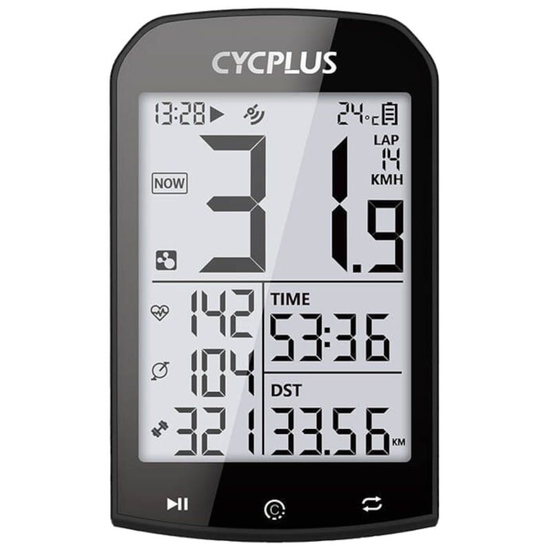 Cycplus M1 GPS BLE/ANT+ Negro - Ciclocomputador - Ítem