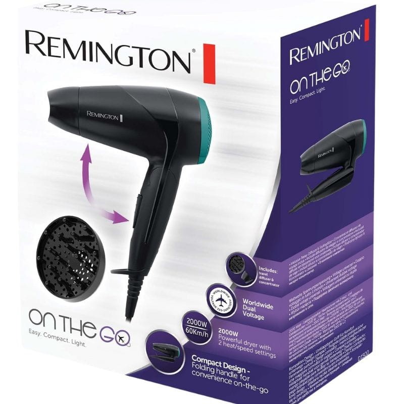 Remington D1500 2000 W Preto, Verde - Secador de cabelo - Item5