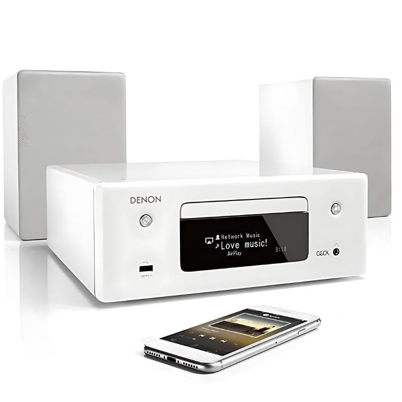 Denon CEOL N10 130 W Grey, Blanc - Mini chaîne stéréo - Ítem4