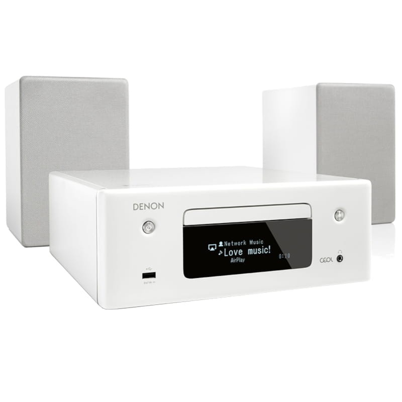 Denon CEOL N10 130 W Grey, Blanc - Mini chaîne stéréo - Ítem