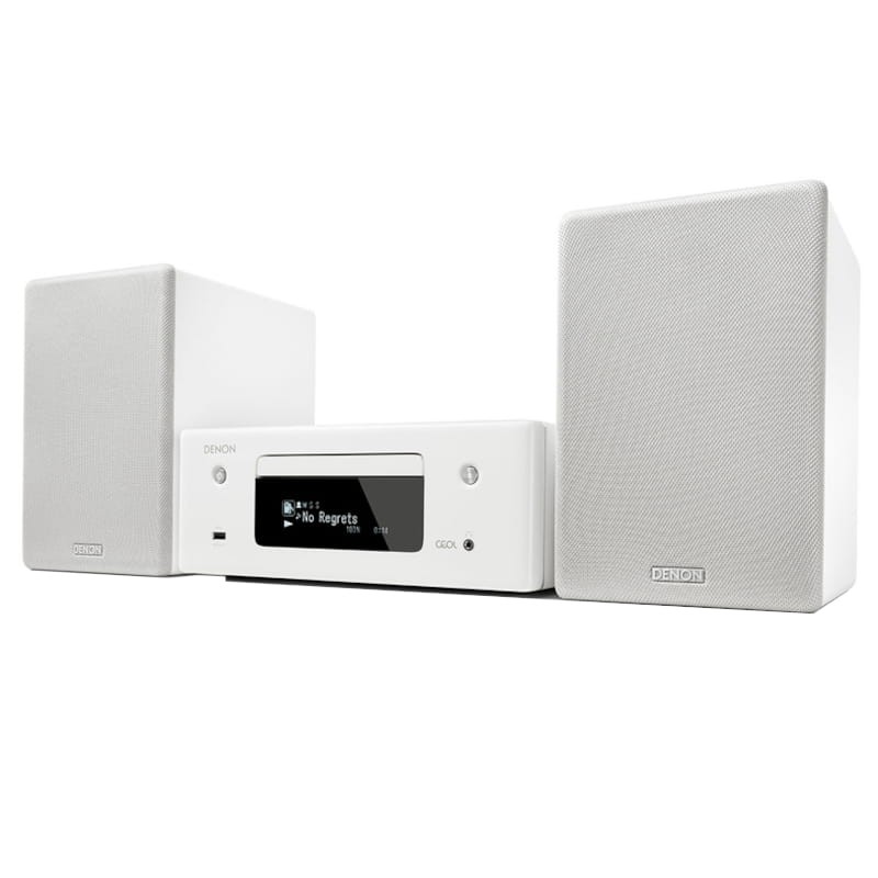 Denon CEOL N10 130 W Grey, Blanc - Mini chaîne stéréo - Ítem1