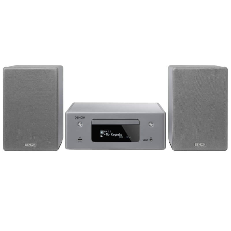 Denon N-10GY 130 W Gris - Minicadena de música - Ítem1