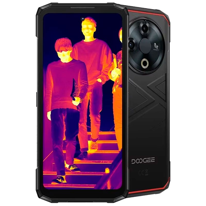 Doogee Fire 6 6GB/256GB Preto com Câmara Térmica - Telemóvel rugged - Item