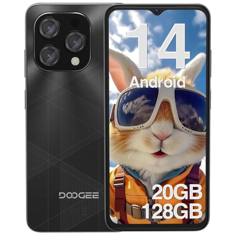 Doogee N55 Plus 8GB/128GB Preto - Telemóvel - Item