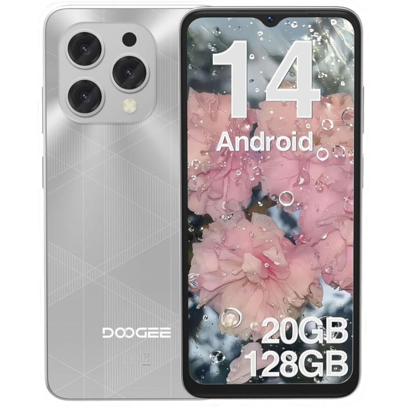 Doogee N55 Plus 8Go/128Go Argent - Téléphone portable - Ítem