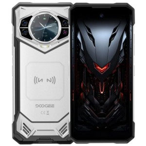 Doogee S200 5G 12 Go/256 Go Argent - Téléphone portable robuste